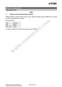 B72590T8151V060 Datasheet Page 18