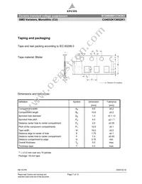 B72660M0131K093 Datasheet Page 7