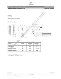 B72660M0131K093 Datasheet Page 8