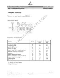 B72660M0141K093 Datasheet Page 7