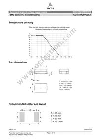 B72660M0251K093 Datasheet Page 4