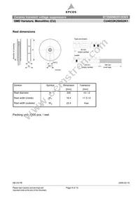 B72660M0251K093 Datasheet Page 8