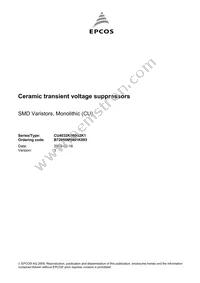 B72660M0461K093 Cover