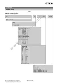 B72714D200A60 Datasheet Page 2