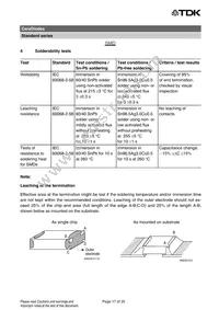 B72714D200A60 Datasheet Page 17