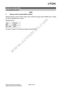 B72762A2170S160 Datasheet Page 18