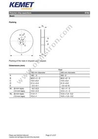 B76010D2279M055 Datasheet Page 21