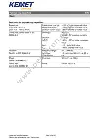 B76010D2279M055 Datasheet Page 23