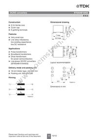 B78304B1030A003 Datasheet Page 2