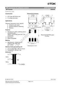 B78416A2232A003 Datasheet Page 2