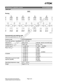 B78476A8068A003 Datasheet Page 3