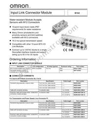 B7AC-T10A1 Datasheet Cover