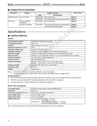 B7AC-T10A1 Datasheet Page 2