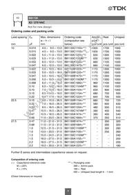 B81130C1225M Datasheet Page 4