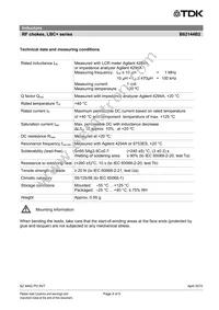 B82144B2563J000 Datasheet Page 4