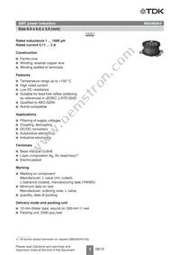 B82462A4684K000 Datasheet Page 2