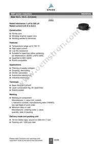 B82464A2683K Datasheet Page 2