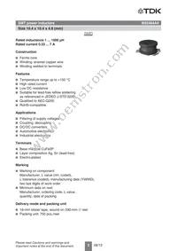 B82464A4485K000 Datasheet Page 2