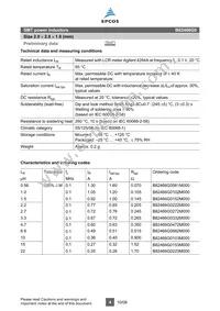 B82466G472M Datasheet Page 4