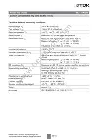 B82721K2701N22 Datasheet Page 4