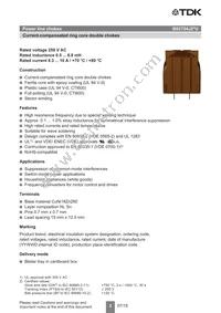 B82724J2602U040 Datasheet Page 2