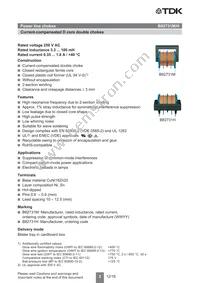 B82731M2401A30 Datasheet Page 2