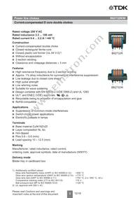 B82732W2901B030 Datasheet Page 2