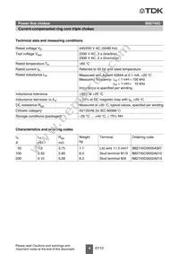 B82745C5A7 Datasheet Page 4