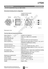 B82747S4423N020 Datasheet Page 3