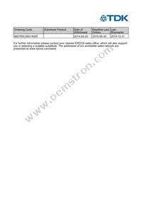 B82765C5A7 Datasheet Page 2