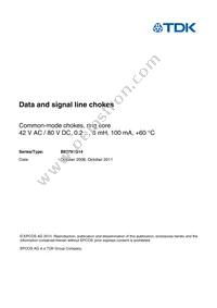 B82791G0014A017 Cover