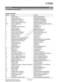 B84108S1004A120 Datasheet Page 8