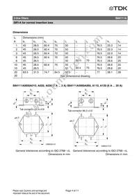 B84111A0000A020 Datasheet Page 4