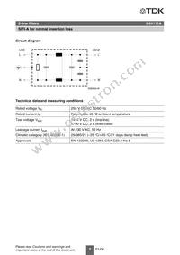 B84111A0000K010 Datasheet Page 4