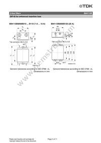 B84112B0000B110 Datasheet Page 5