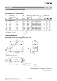 B84143A0100R107 Datasheet Page 4