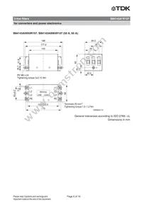 B84143A0100R107 Datasheet Page 6