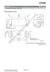 B84143A0100R107 Datasheet Page 8