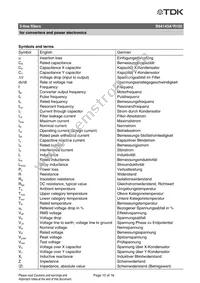 B84143A0120R105 Datasheet Page 15