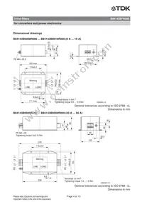 B84143B0016R000 Datasheet Page 4