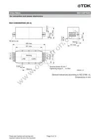 B84143B0016R000 Datasheet Page 5