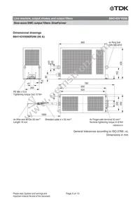 B84143V0180R290 Datasheet Page 5