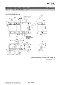 B84143V0390S229 Datasheet Page 17