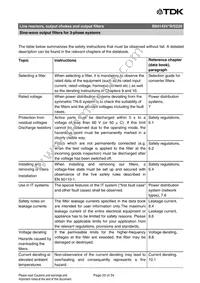 B84143V0390S229 Datasheet Page 20