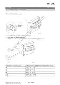 B84144A0050R000 Datasheet Page 10