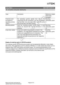 B84144B0600S121 Datasheet Page 8