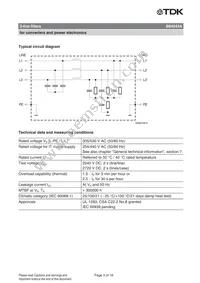 B84243A8003U000 Datasheet Page 3