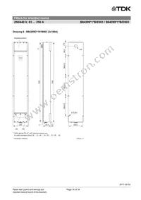 B84299D1630B3 Datasheet Page 16