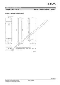 B84299D1630B3 Datasheet Page 19