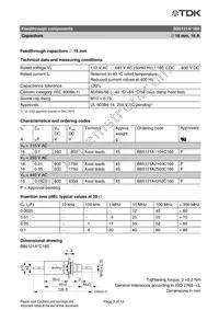 B85121A2475A201 Datasheet Page 4